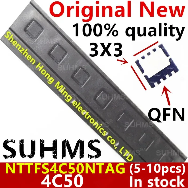 (5-10piece)100% New NTTFS4C50NTAG NTTFS4C50N 4C50N 4C50 QFN-8 Chipset