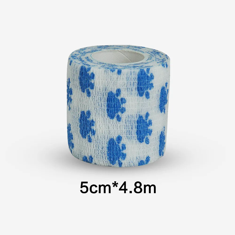 Blue cl heart Tattoo Grip Bandage Cover Wraps Tapes Nonwoven Waterproof Self Adhesive Finger Wrist Protection Tattoo Accessories