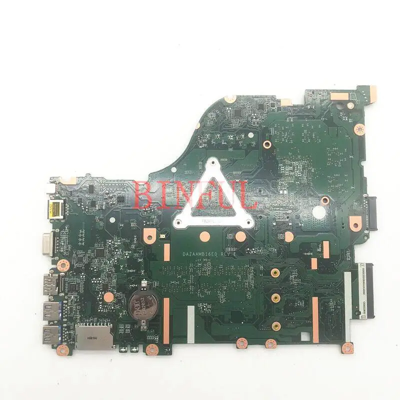 For Acer E5-575 E5-575G F5-573 F5-573G E5-774G DAZAAMB16E0 Laptop Motherboard With SR2EY I5-6200U CPU 100% Working Well