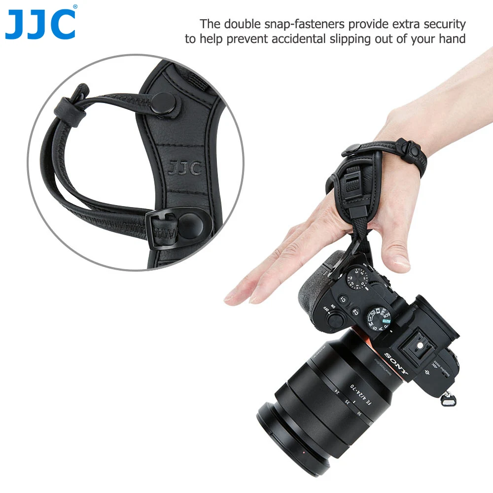 JJC Camera Strap Quick Release Hand Wrist Strap Accessory for Panasonic Lumix  S9 G100 G95 G9 G85 G7 GM5 GM1 S5 S1H S1 S1R