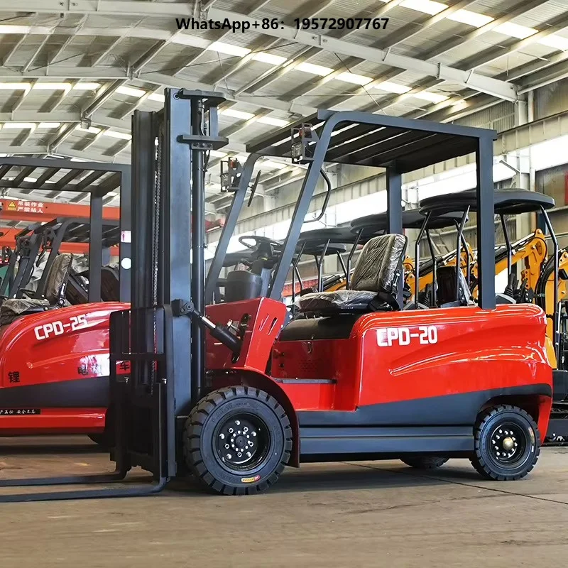 Electric Forklift KFD-10T Multi Function Environmental Protection Competitive Price