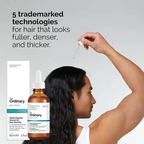 Imagen 2 del producto Suero para el cuidado del cabello de larga duración, 60ml, aumenta la densidad del cabello, mantenimiento de polipéptido de folículos capilares, sanguíneo, cuero cabelludo