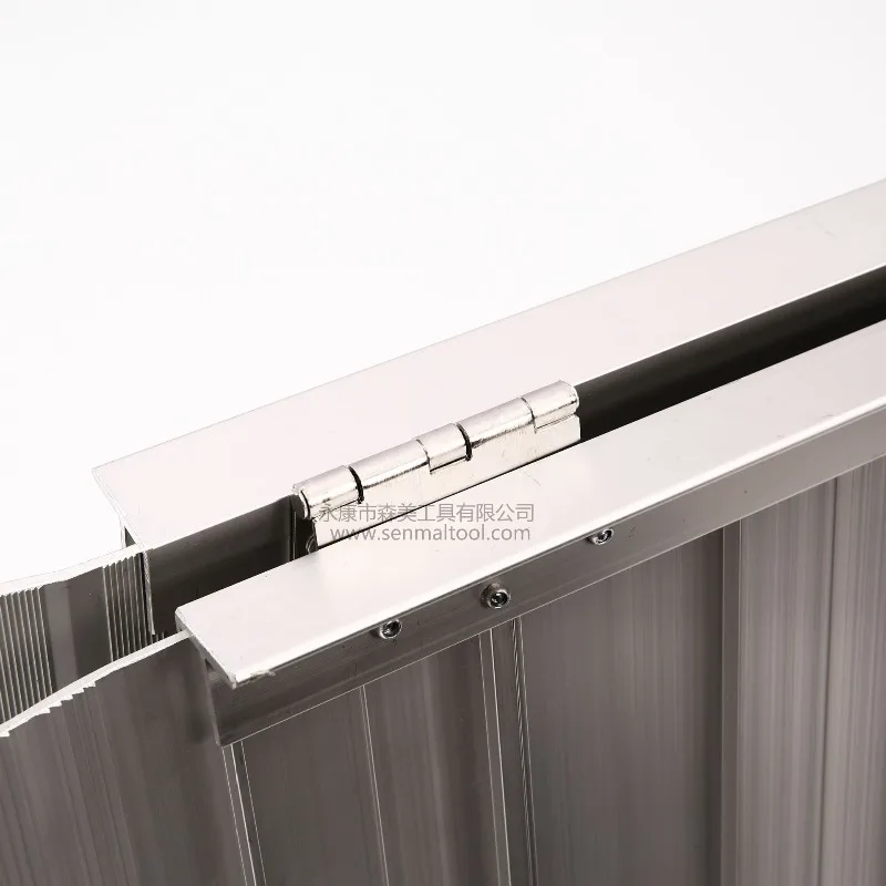 Aluminum alloy wheelchair accessible electric vehicle ramp plate, foldable ramp pad ramp