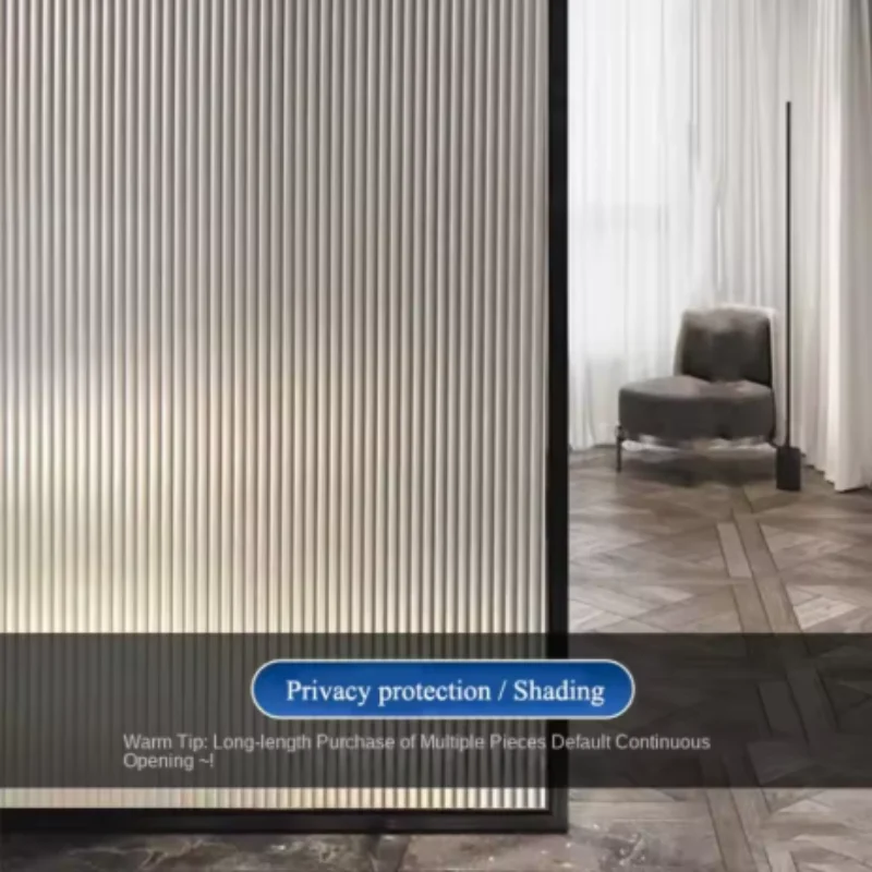 Light Transmitting Non-See-Through Matte Frosted Window Sticker, Multi-Purpose Anti-Peep Privacy Glass Window Sticker Decorative