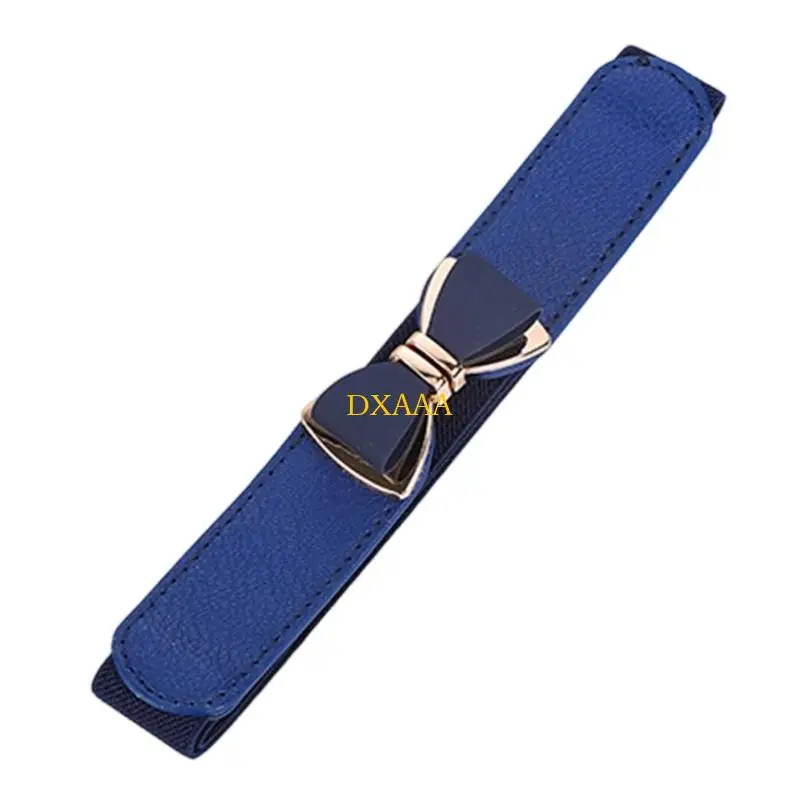 DXAA Devinative Weistband حزام مرنة قابلة للتعديل نساء خرق أنيقة للفساتين معاطف أسفل السترات