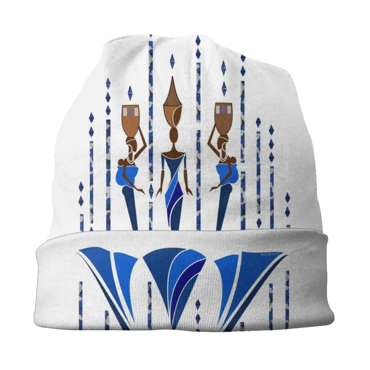 Bonnets unisexes à motif ethnique africain pour hommes et femmes, bonnet Skullies, chapeau chaud, bonnet à motif, Cool, Ogo, hiver