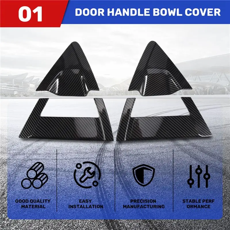 Best-Selling For Honda HRV HR-V Vezel 2021 2022 Door Handle Bowl Cover Cup Cavity Trim Insert Catch Molding Garnish