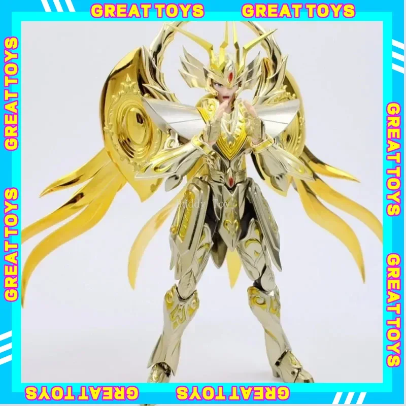 

MC/Metal Club Saint Seiya Myth Cloth EX Virgo Shaka Totem/Object+Lotus Base SOG/Soul of God Knights of the Zodiac Action Figure