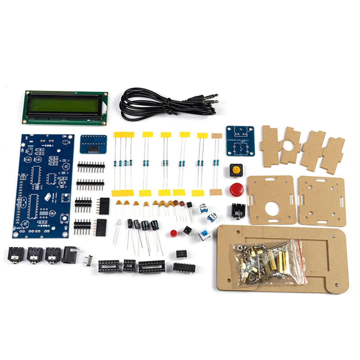 2025 + DC9V CW مورس رمز فك لوحة دوائر كهربائية ممارسة اللحام لتقوم بها بنفسك مجموعة التصنيع الإلكترونية