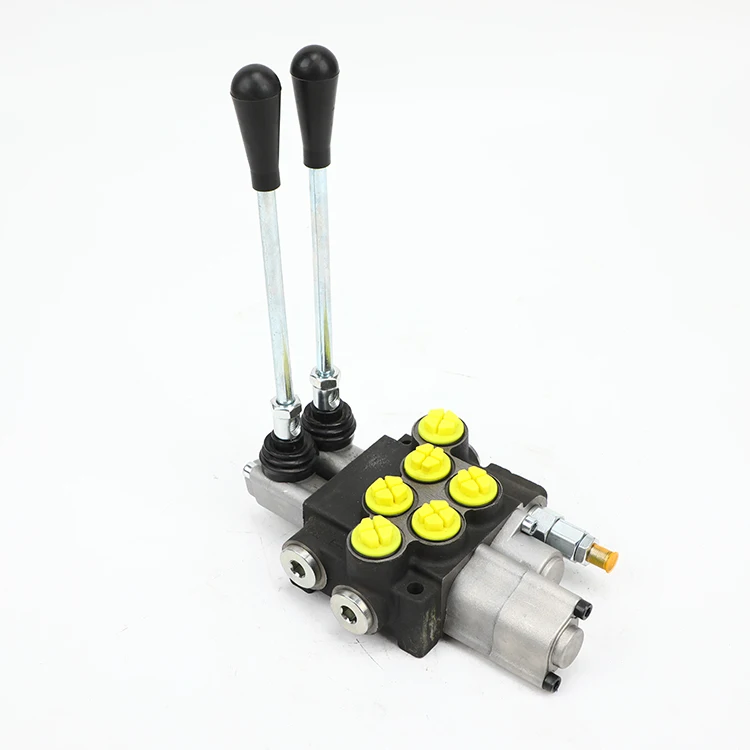 Hydraulic directional multi-directional manual pilot control valve Hydraulic valve directional valve