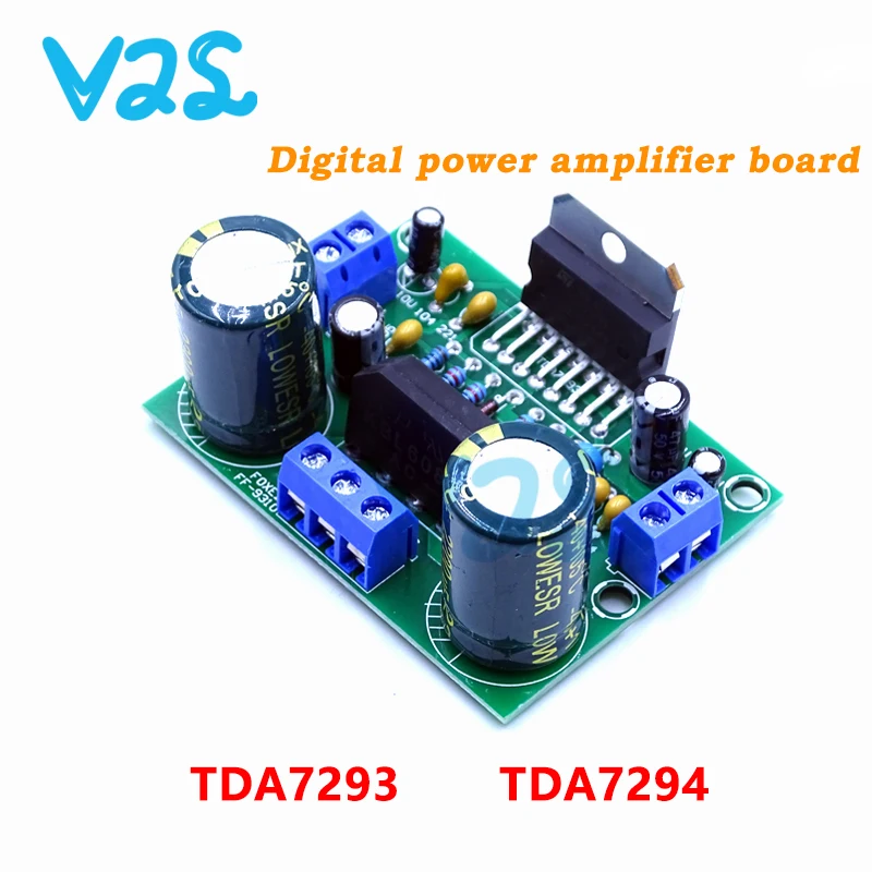 100W Digital Power Amplifier Board TDA7294 High Power Dual 12-32V Single Channel Audio Amplifier Module for DIY Speaker