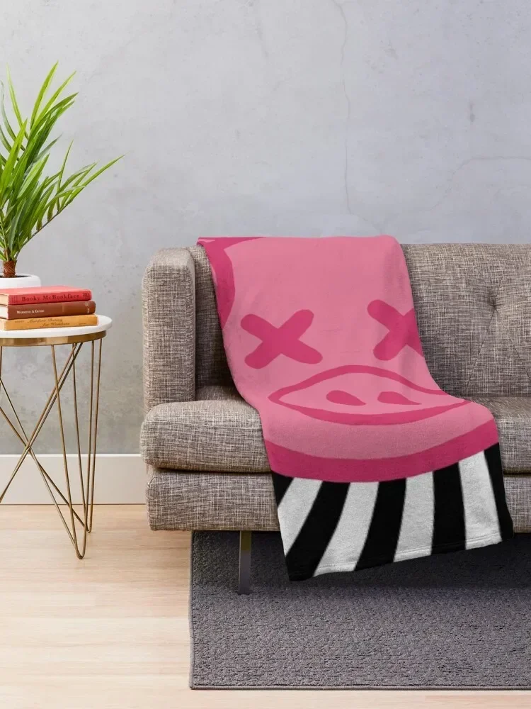 Shane Dawson Pig Spiral Logo Throw Blanket blankets ands valentine gift ideas Sofas Blankets