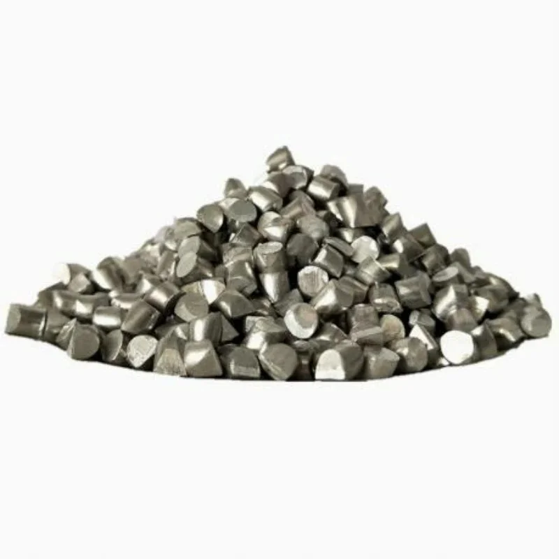 High Purity Aluminum Pellet Al 99.99%Coating Pellet Metal Aluminum Dredging Agent Experimental Aluminum Block Research 100g 500g