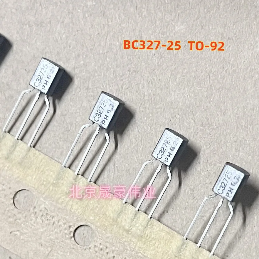 10-50pcs  PH BC327-25 BC32725 C32725 TO-92 PNP 0.8A/45V Silver Surface Transistor Copper Pin