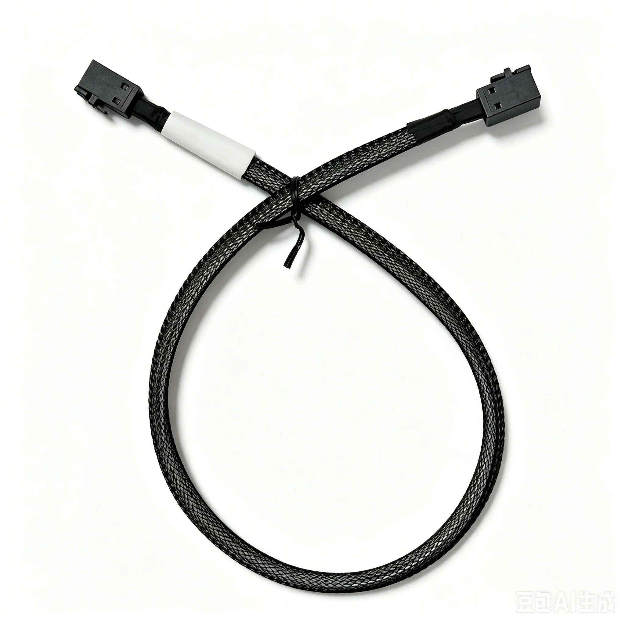 0.5m SFF-8643 Mini SAS Cable SFF-8643 to 8643 for HDD/SSD/RAID High-Speed Data Transfer Server Storage Backplane PC Hard