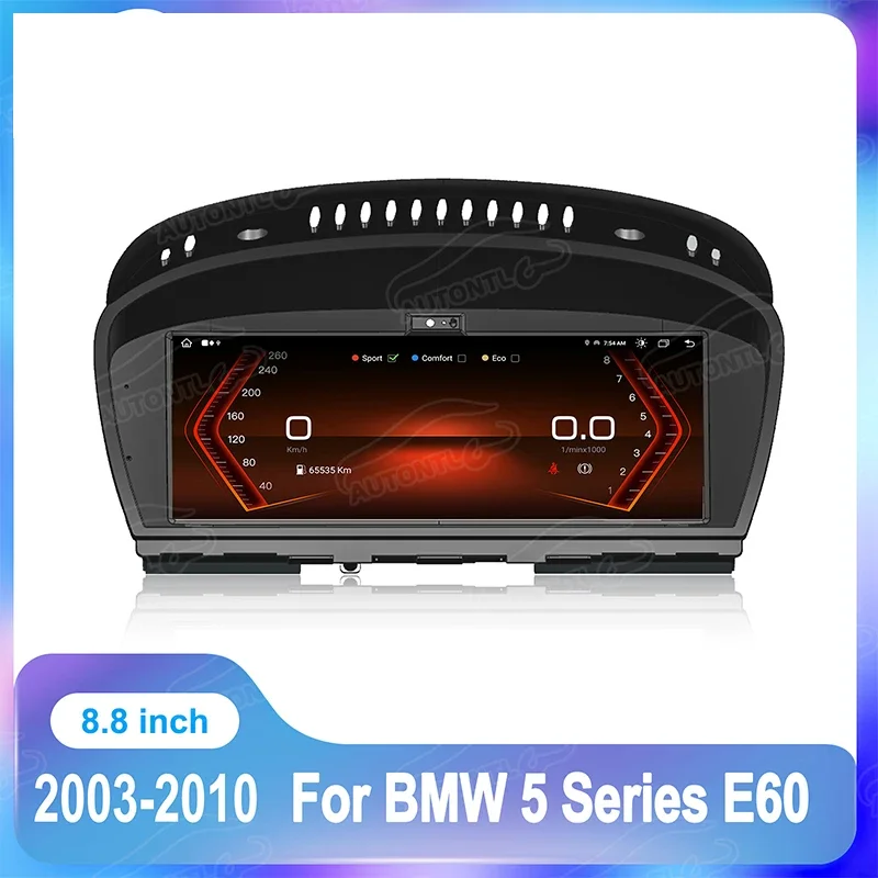 

Для BMW 5 серии E60 2003-2010 8,8-дюймовый автомобильный стерео мультимедийный плеер в оригинальном стиле с GPS-навигацией, беспроводной процессор Carplay 8667