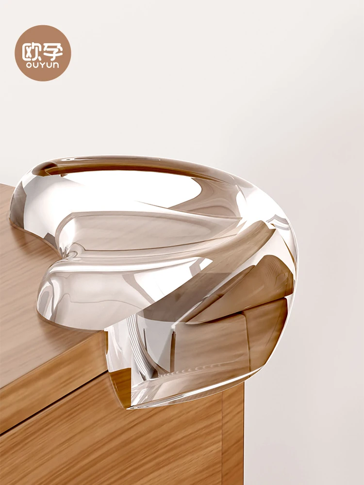 

OUYUN Прозрачные угловые ограждения, защитные ограждения от ударов для окон стола, прямоугольные бамперы