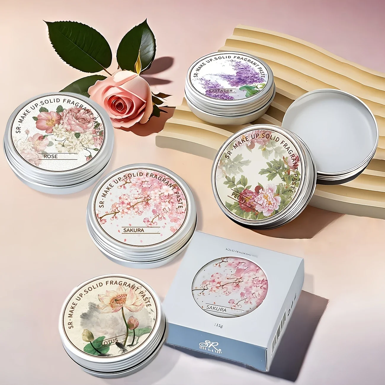 Portable Solid Balm For Women And Men, Refreshing Lasting Fragrance Deodorant, Pocket Size Solid Perfume For Dating, Daily Use