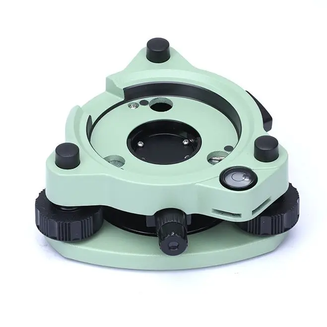 Green With Optical Plummet Three-Jaw Tribrach For total station surveying prism tool 5/8 thread GDF22 Tribrach