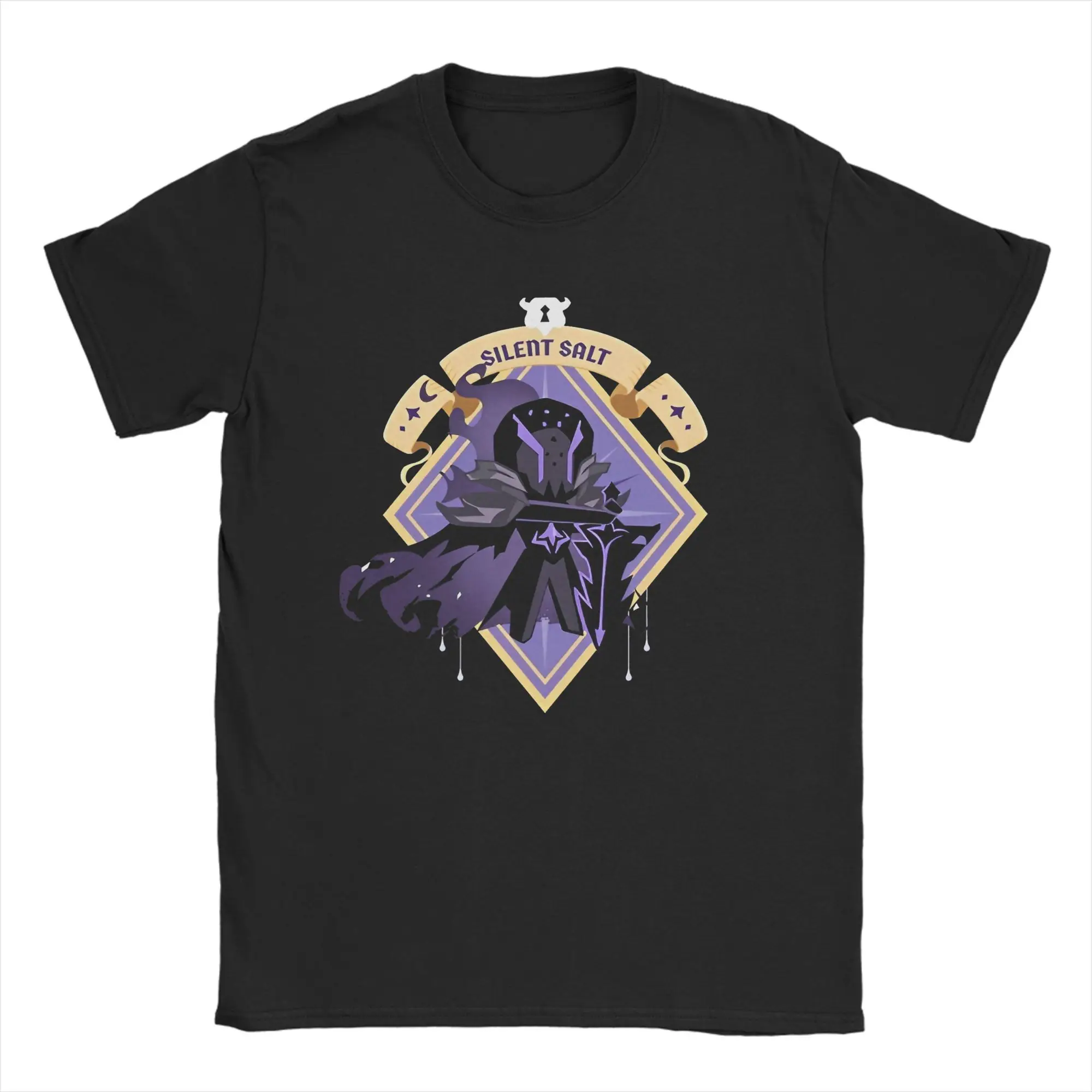 تي شيرت رجالي كوكي تشغيل المملكة ملح صامت كوكي مضحك القطن الخالص تي شيرت قصير الأكمام عداء لعبة تي شيرت Crewneck بلايز جديد