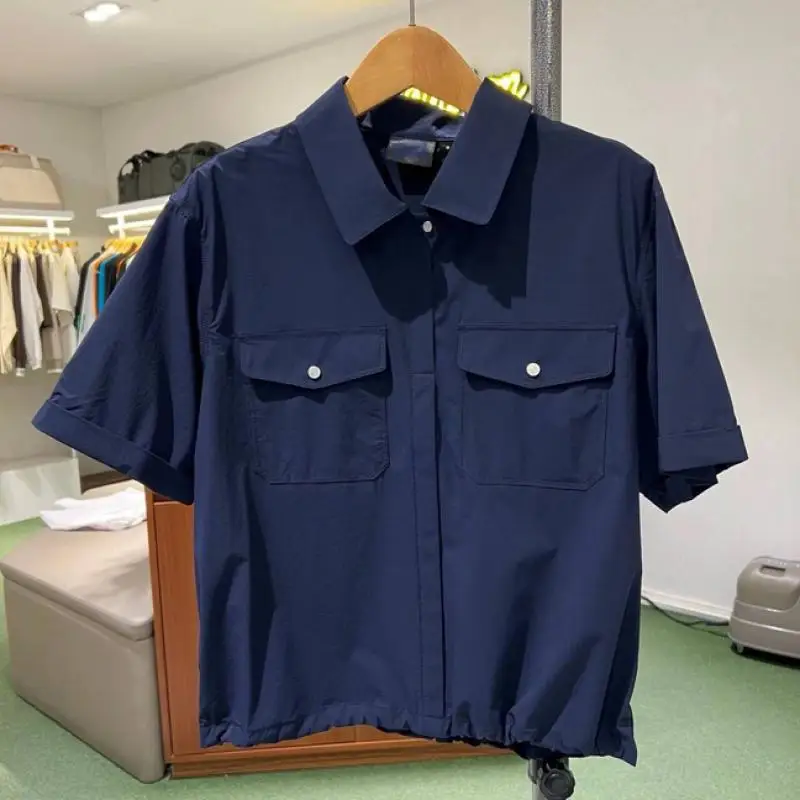 New Brand Golf Jersey Women's Short Sleeved Sports Quick Drying Golf Top Lady Breathable Slimming Golf Shirt