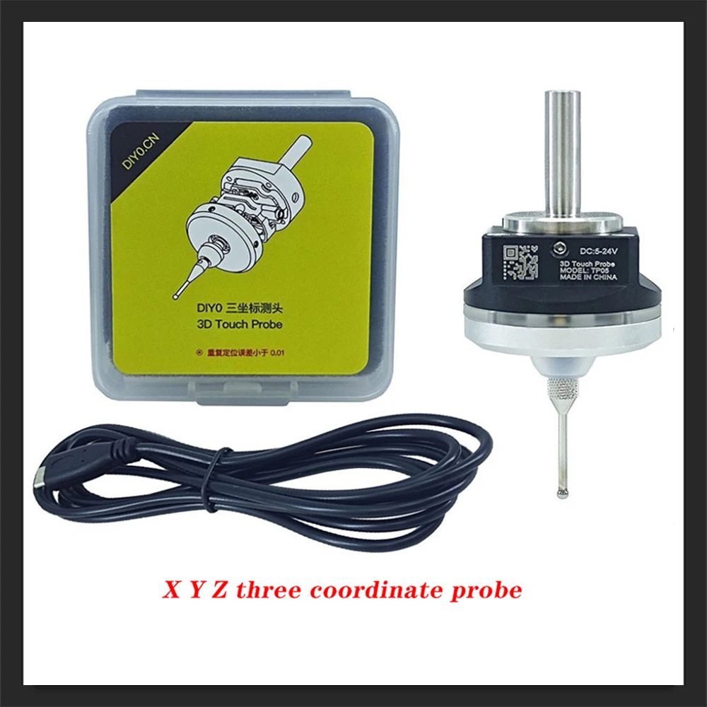 Cnc V6 Anti-roll 3d Touch Probe Edge Finder Centering Precision Cnc Probe Is Compatible With Mach3 And Grbl