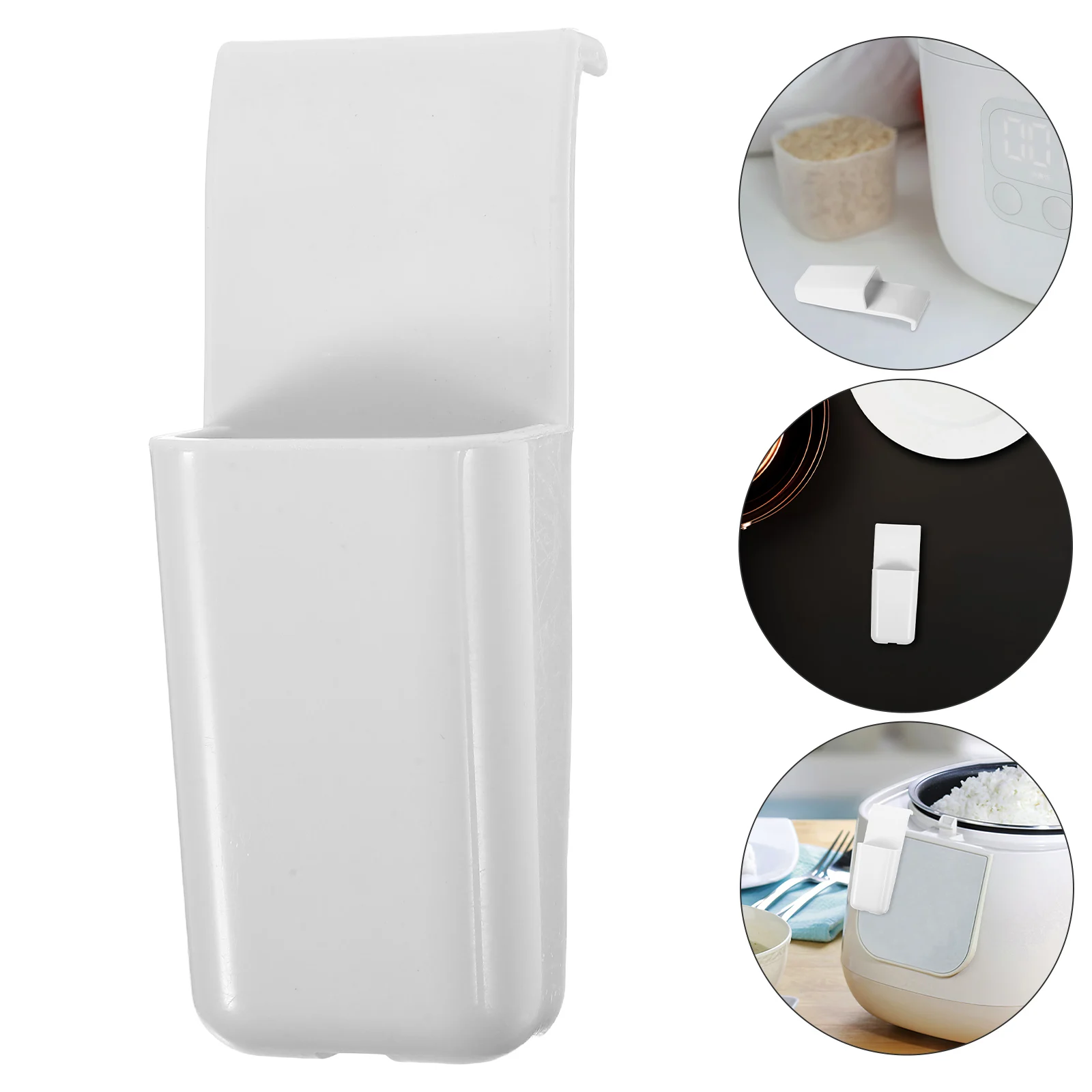

2pcs Spoon Holder Compact Spoon Storage Rack Clean Universal Kitchen Accessories Plastic Cookers Ladle Storage Rack