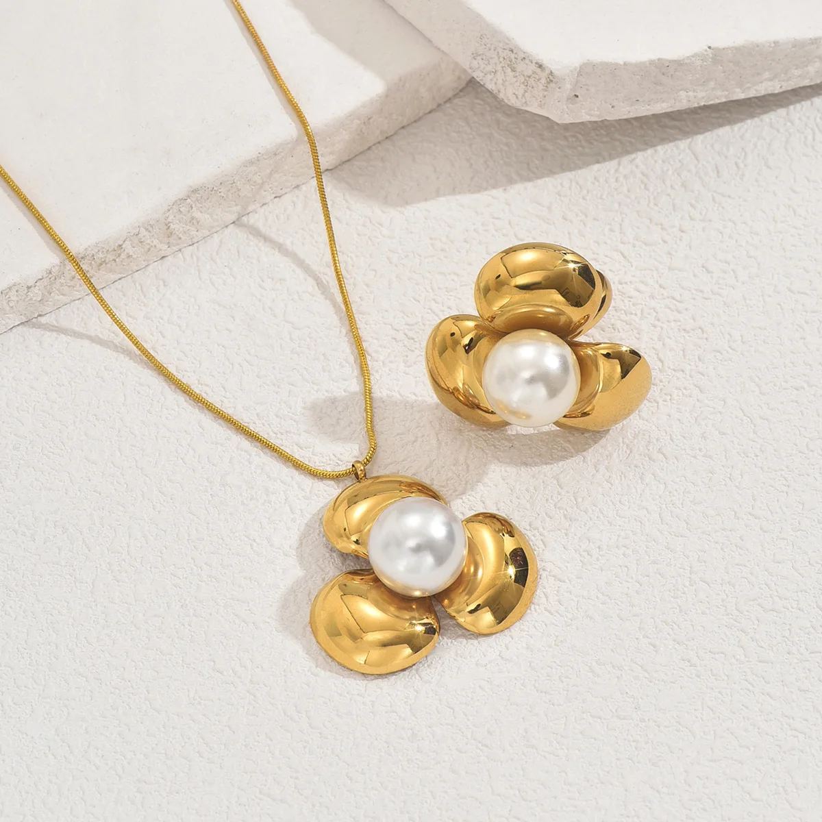 مجموعة قلادة وخاتم نسائية جديدة، أزياء صيفية، متعددة الاستخدامات