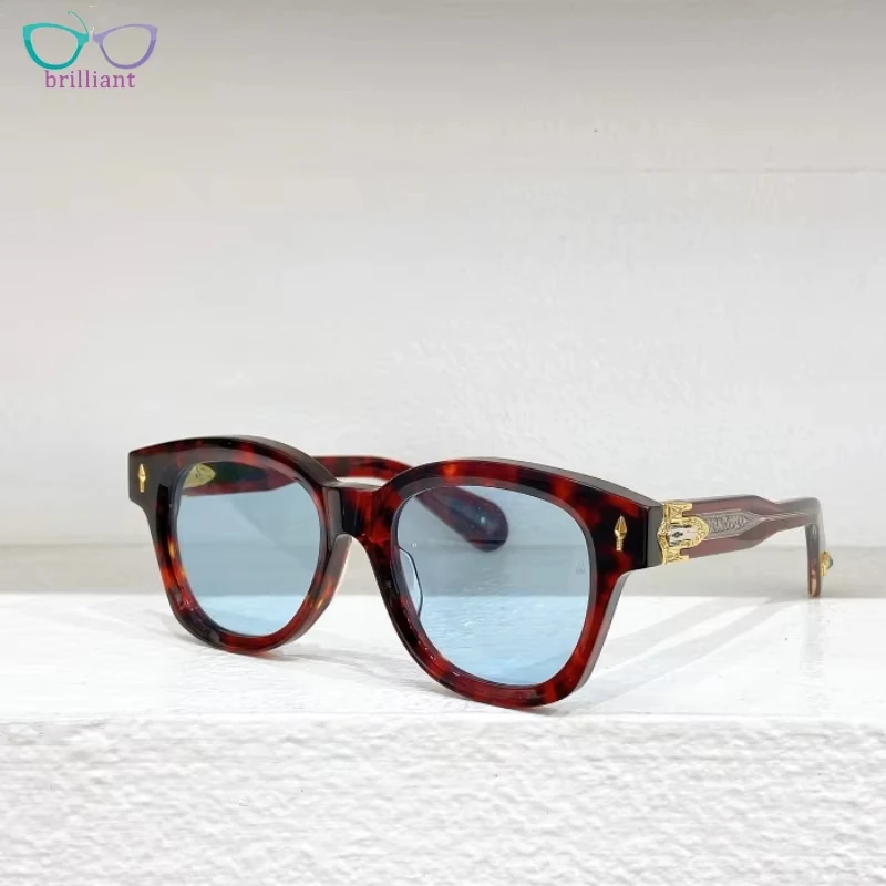 2024 New Women Outdoor Fashion Sunglasses Luxury Brand MOJAVE Top-quality Acetate Handmade Square High-end Retro Men SUN GLASSES