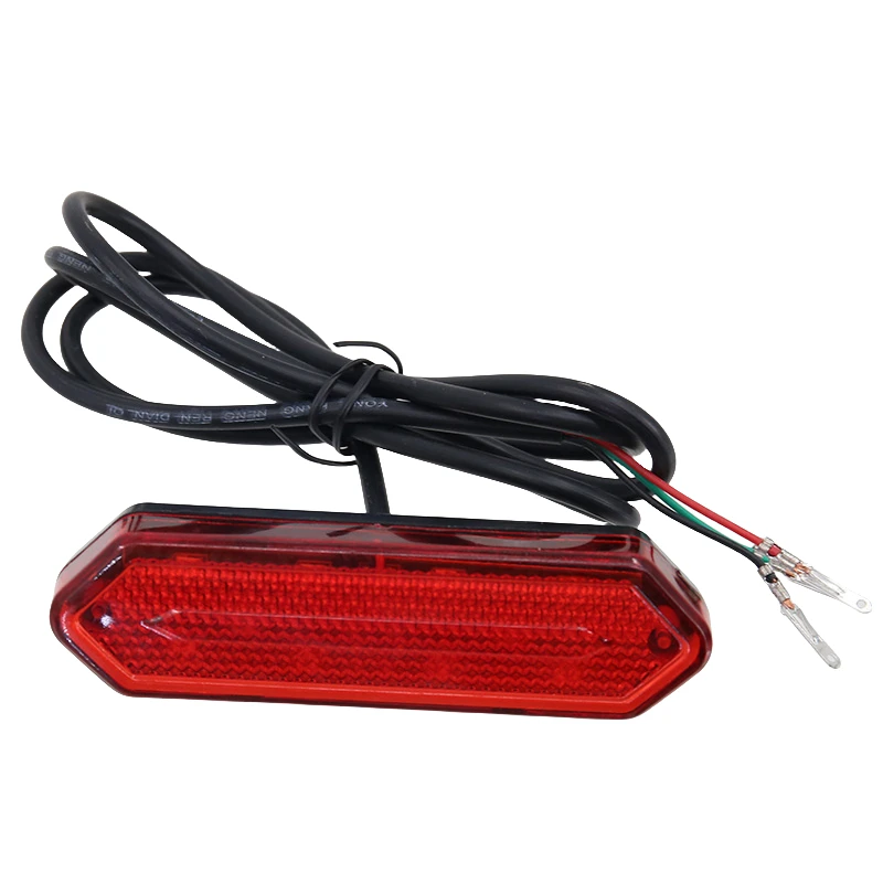Brake Light Signal LED Rear Tail 48V Light With Bracket Night Safety Taillight For Small Citycoco Electric Scooter accessories - view 5