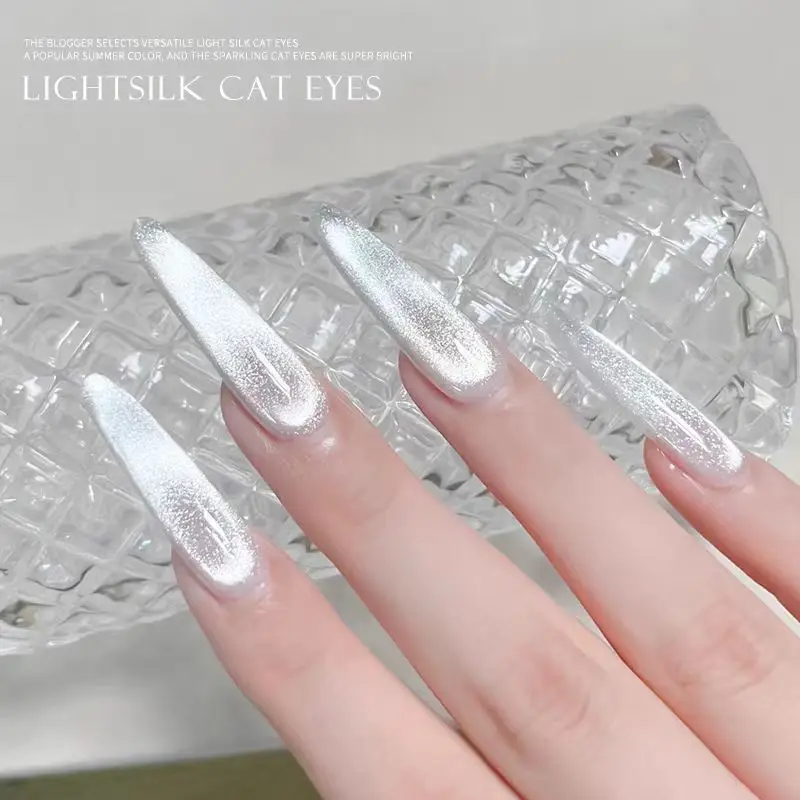 WS – vernis à ongles Gel magnétique universel œil de chat, pour Nail Art, vernis à paillettes Semi-Permanent, couche de finition pour la conception des ongles