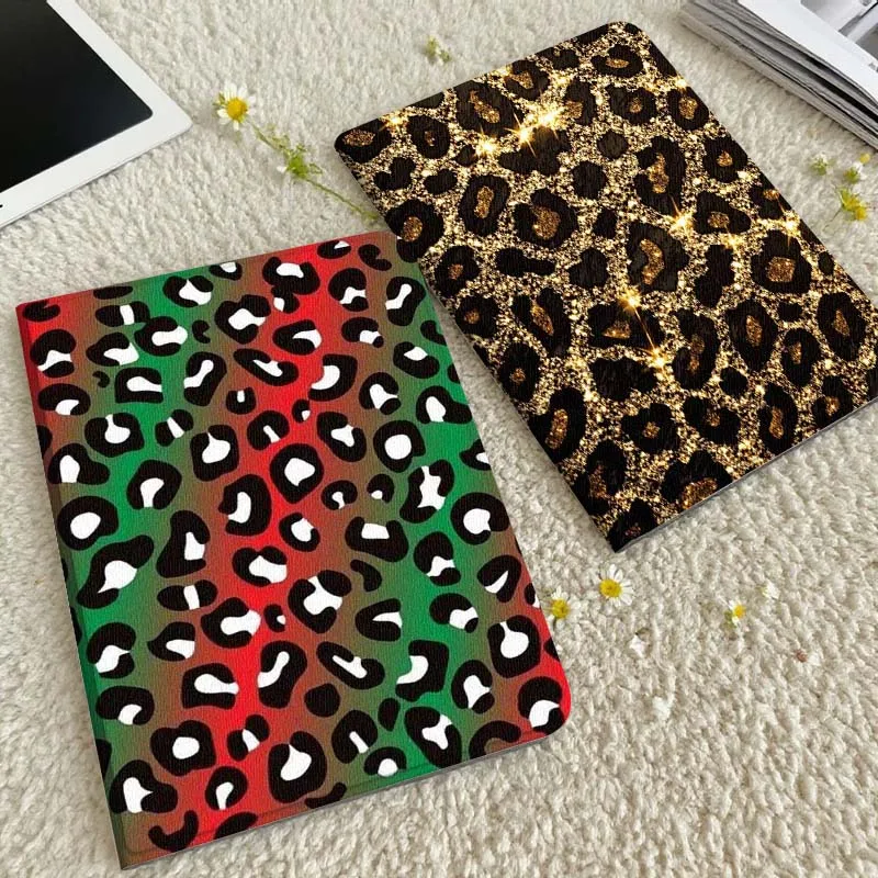 

Red Black Leopard Print Gift Tablet Case For Xiaomi Redmi Mini Pad SE K 2 4 5 6 7 8 2023 2025 11 8.8 11.2 10.1 Pro