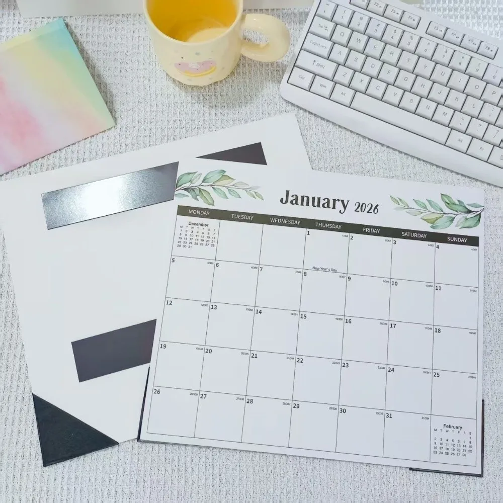 Large Format Magnetic Calendar Magnetic Design Monthly View Wall Planner Daily Planning Monthly View Calendar Kitchen Use