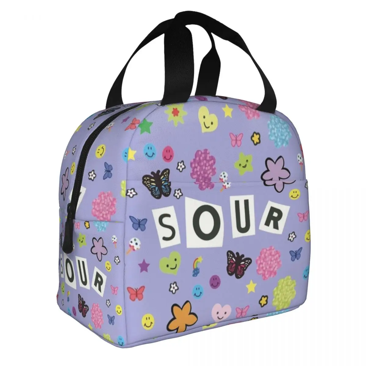 Custom Guts Sour Insulated Lunch Tote Bag for Women Olivia Vampire Rodrigos Resuable Cooler Thermal Food Lunch Box School