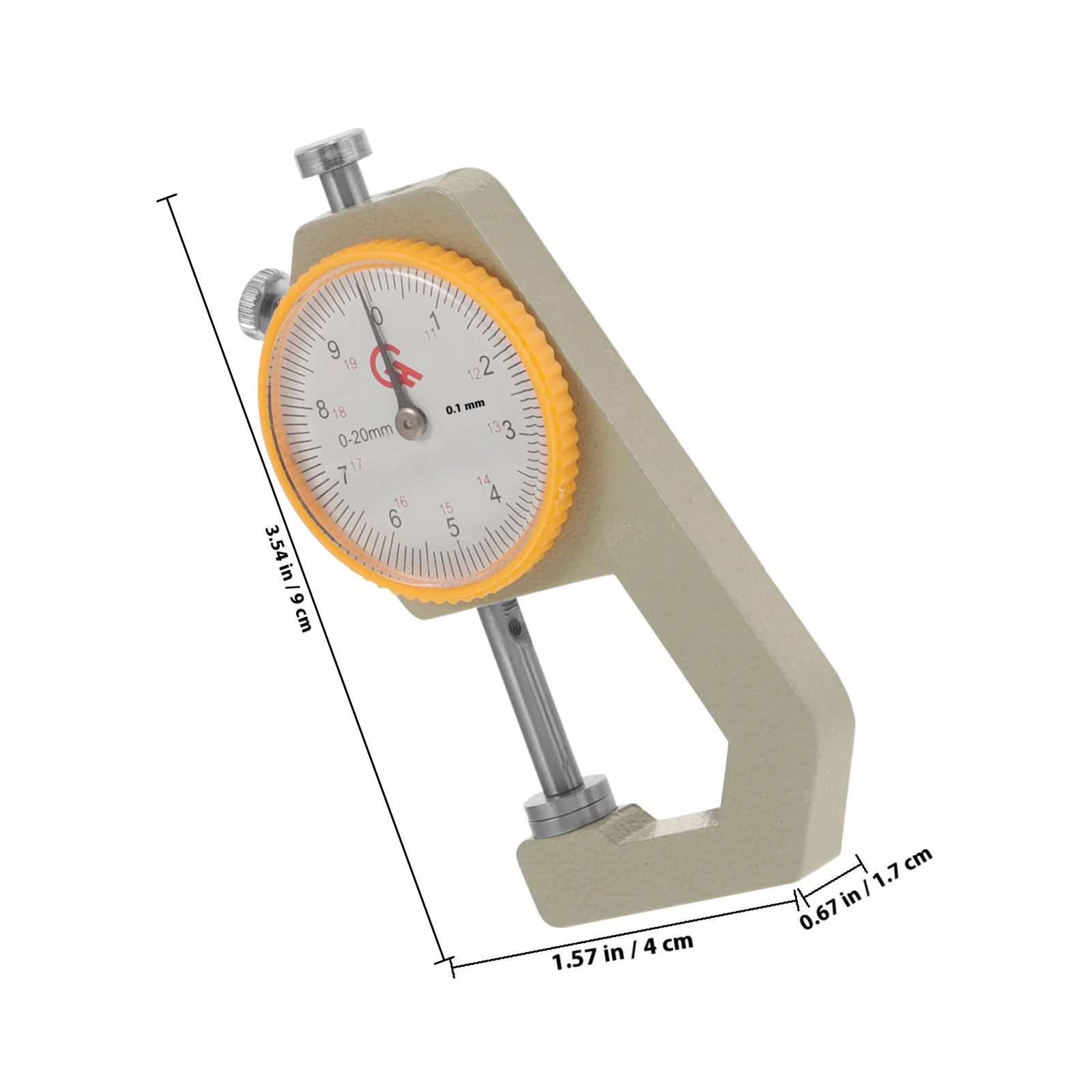 Thickness Gauge Advanced Measuring Instrument for Production High Precision Thickness Tester Reliable for Daily