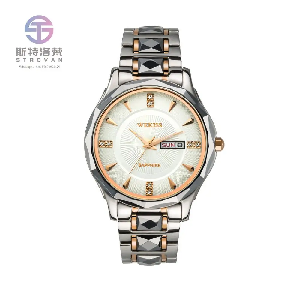 5ATM ساعة كوارتز مقاومة للماء معصم بالجملة #1