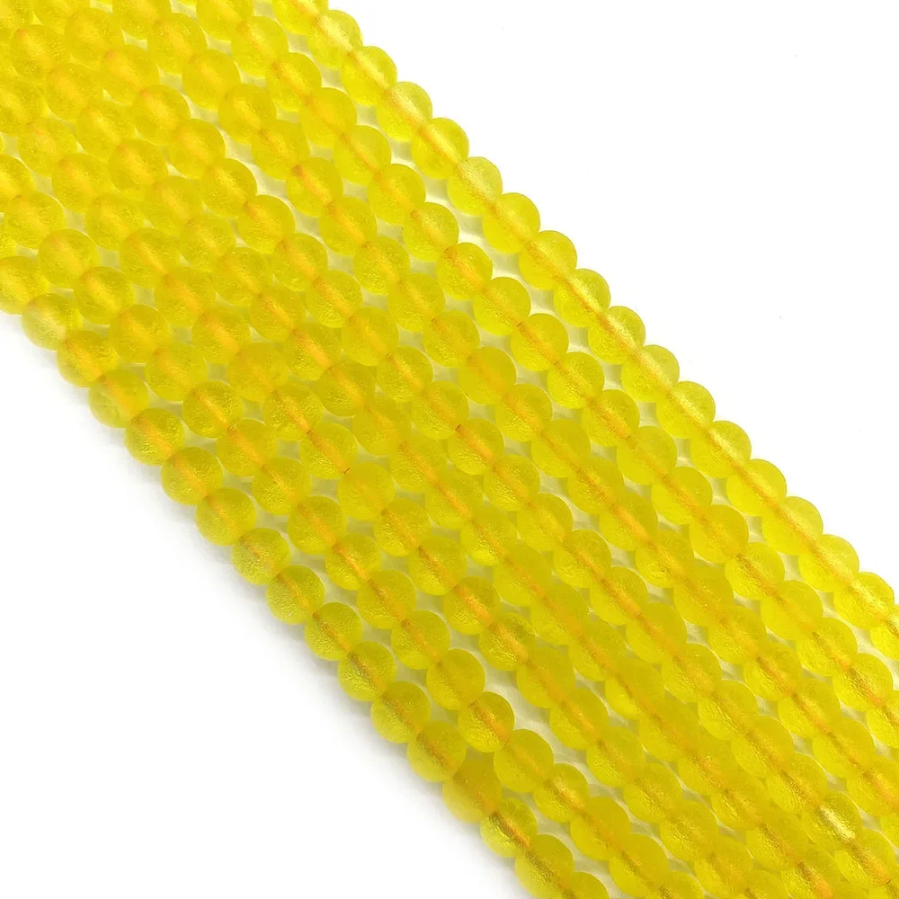 

10mm Natural Stone Beads Glass Crystal Loose Beads for Jewelry Making DIY Bracelets Necklaces Round Ball Crystal Accessories