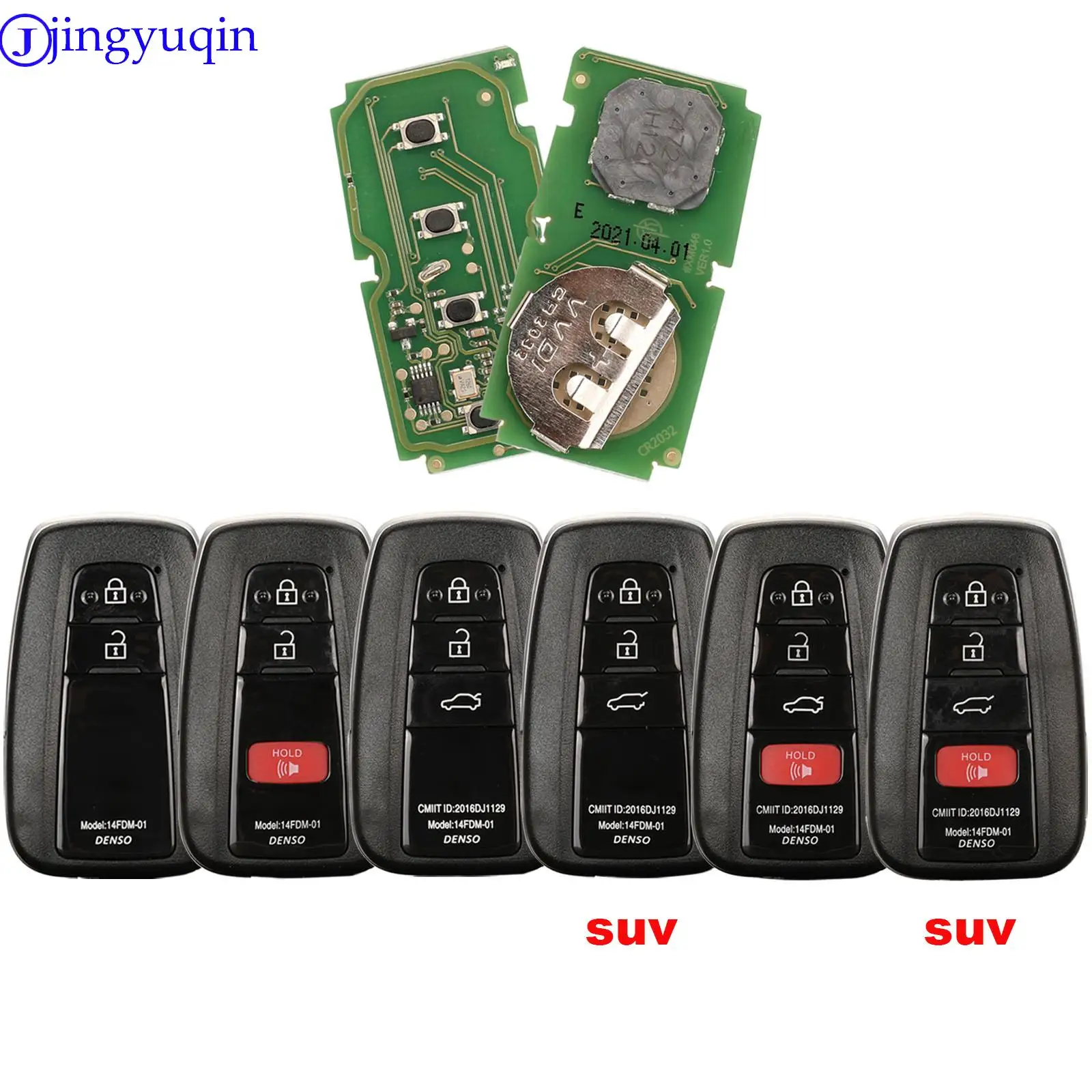 

jingyuqin VVDI XM Smart Universal Remote Full Key for Toyota 8A 4D for KEY TOOL Plus Max VVDI2 VVDI Mini Support Renew & Rewrite