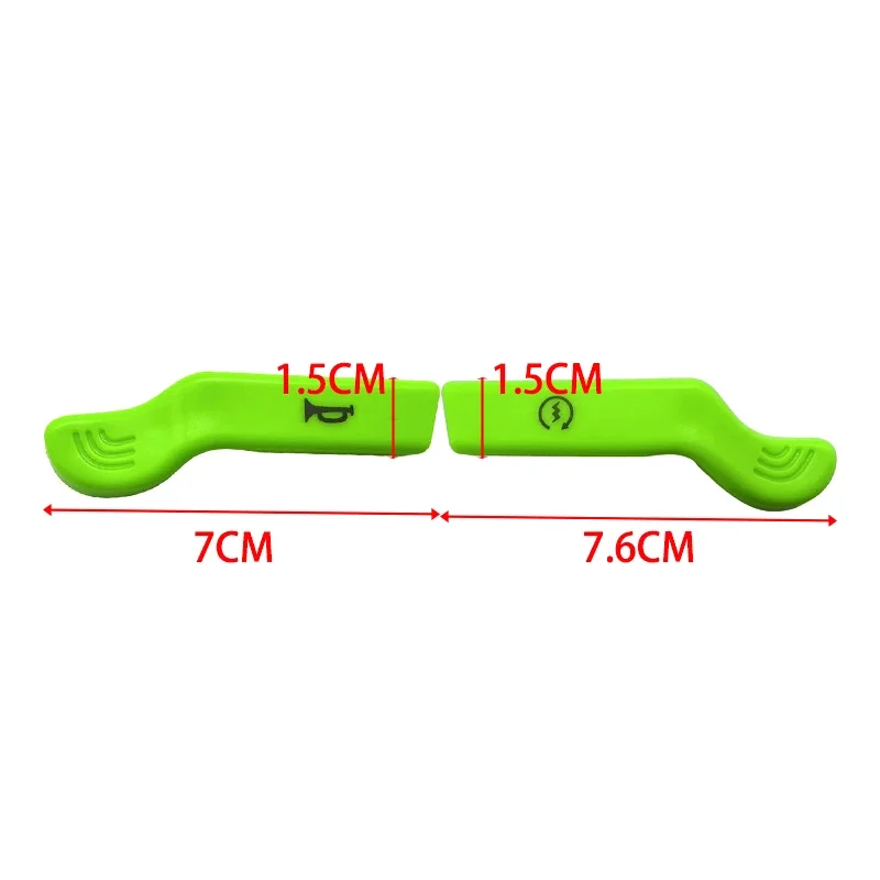 1 زوج العالمي للدراجات النارية تعديل بدء التبديل زر القرن التبديل موسع تمديد مفاتيح المطاط زر القرن التبديل #6