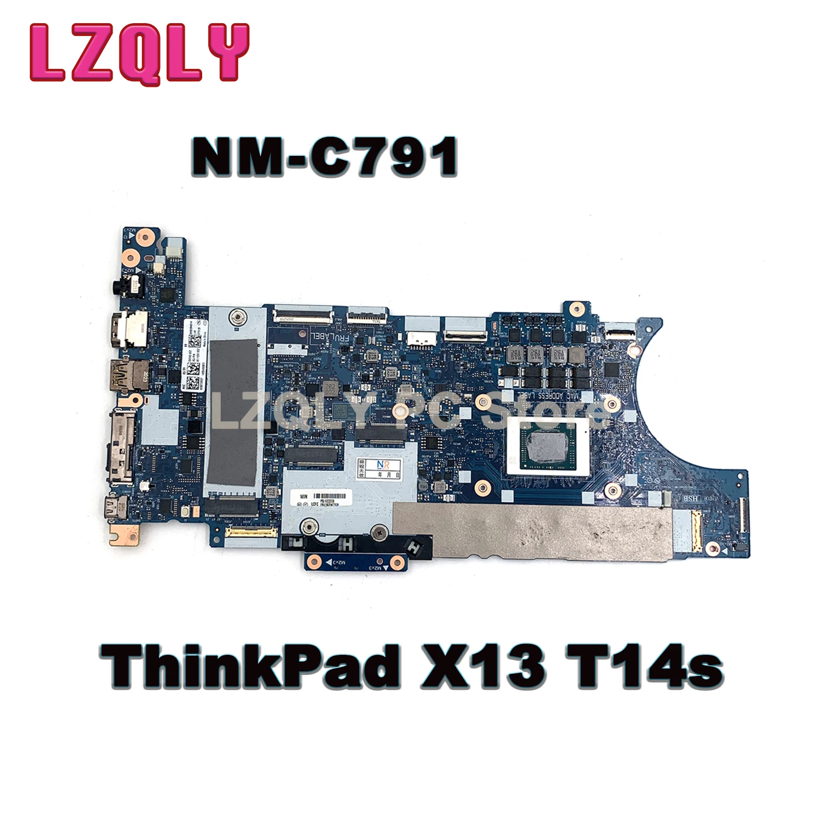 

For Lenovo ThinkPad X13 T14s laptop motherboard NM-C791 Motherboard with CPU R3 R5 R7+RAM 8G 16G 32G 100% test OK