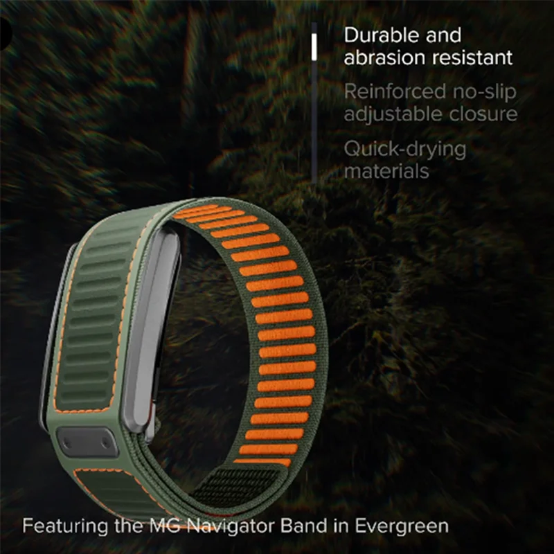 Original Navigator Nylon Silicone Band for Whoop 5.0 One+Peak Outdoor Quick Drying Exercise Strap for WHOOP 5.0 MG Accessories