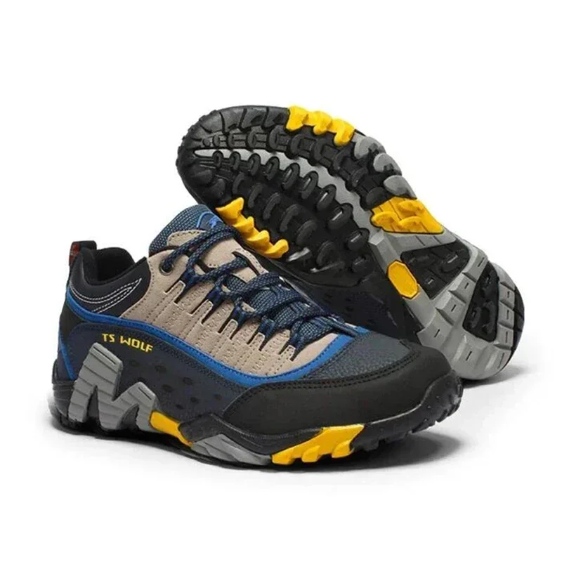 Big Size Hiking Shoes for Men Women Sneakers Wear-resistant Comfortable Outdoor Trekking Sports Shoes Couple Light Running Shoes