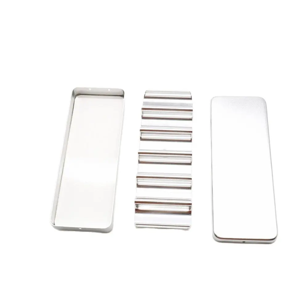 Dental 6 Holes Grid Burs H K File Block Gutta Percha Points Holder Sterilizer Case Disinfection Endo Box