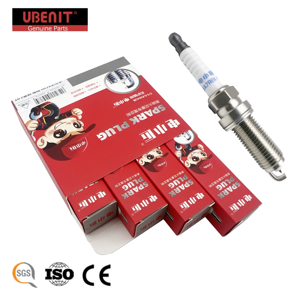 

UBENIT Ignition System 4PCS Iraurita Spark Plugs Adapted To Hyundai Ix25 Yuedong Langdong Hyundai i30 Rena Elantra Kia K2/3/1.6L