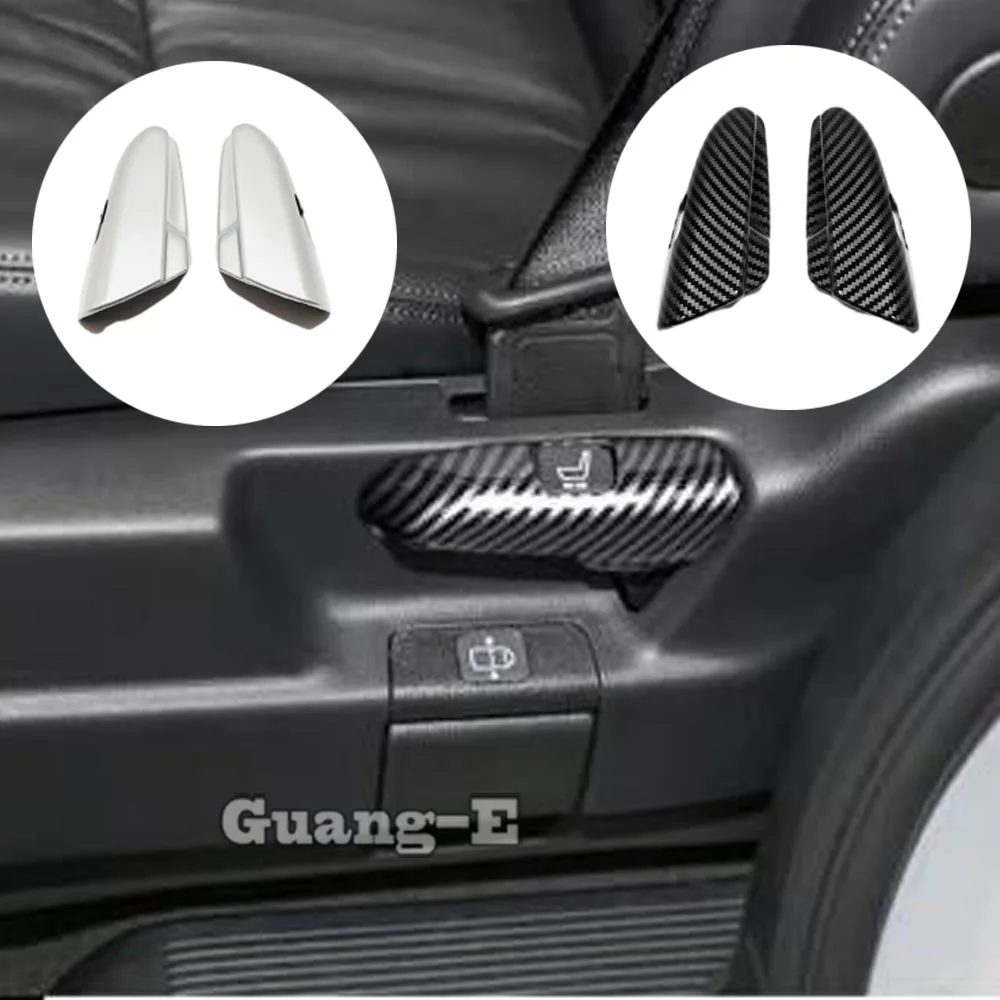 

Для Honda Odyssey 2022 2023 2024: накладки на кнопки регулировки подлокотника заднего сиденья, аксессуары для стайлинга интерьера, декоративные элементы, 2 шт.