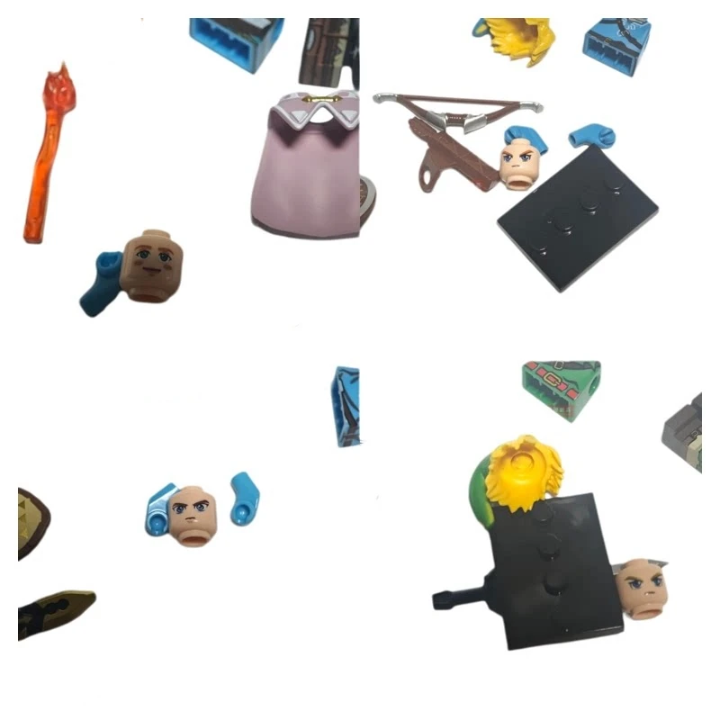 WM635 DT034 Game Movie Anime Mini Action Figures Alien Building Block Doll 3D DIY Bricks Assembly Toys for Children Gifts