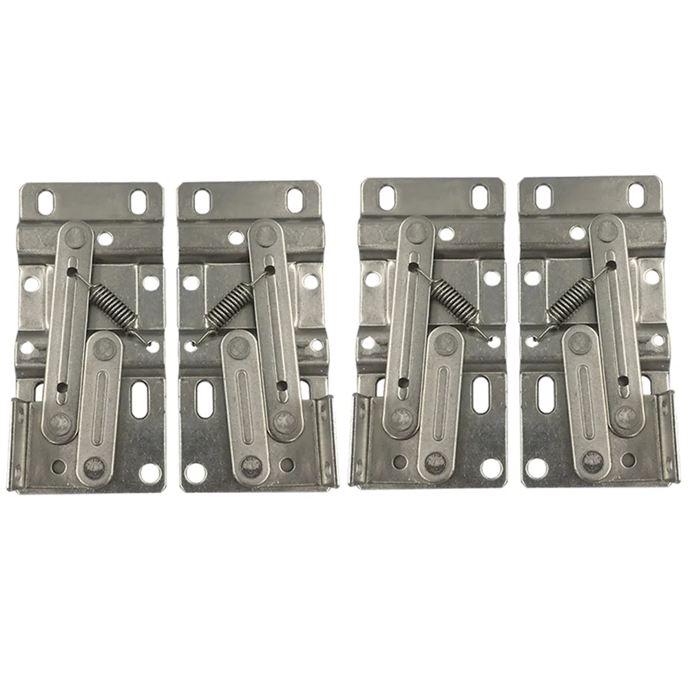 

4pcs Spring 45 Degree Plate Drop Down Hinge For Cabinet Doors Kitchen Cabinet Hinges Hidden Hinge Repair Kit