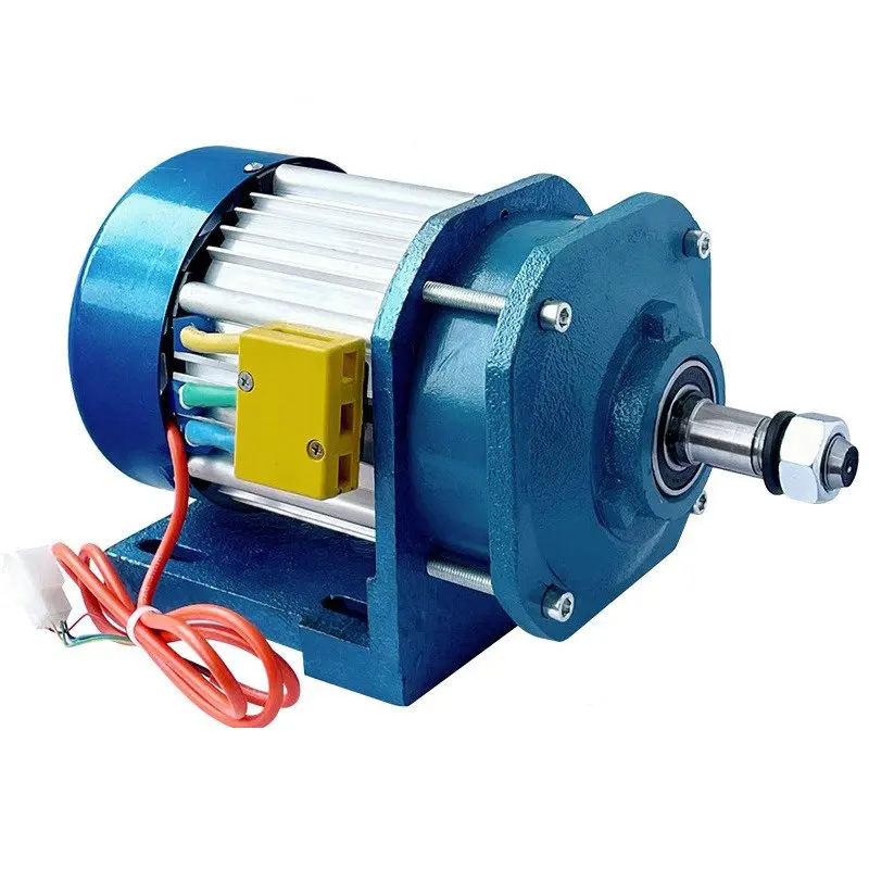 DC 48V-72V 1200W  Three wheeled deceleration motor  brushless mid mounted pure copper electric battery car engineering vehicle