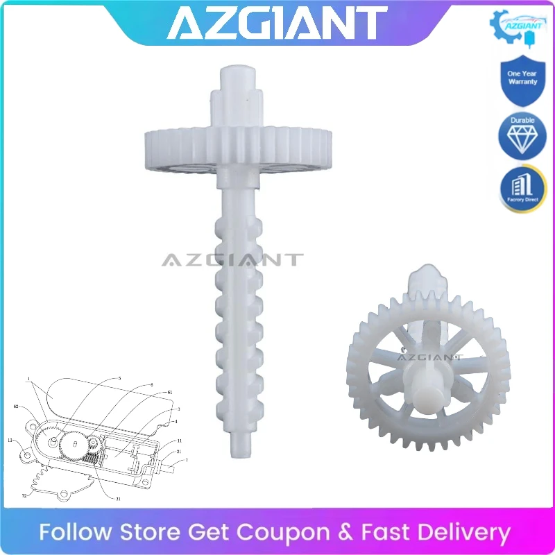 

AZGIANT for 2008-2015 Ford Mondeo 2.0 IV MK4 Fuel Tank Cap Lock Release Motor Inner Worm Gear 37T Replace Exact Fit