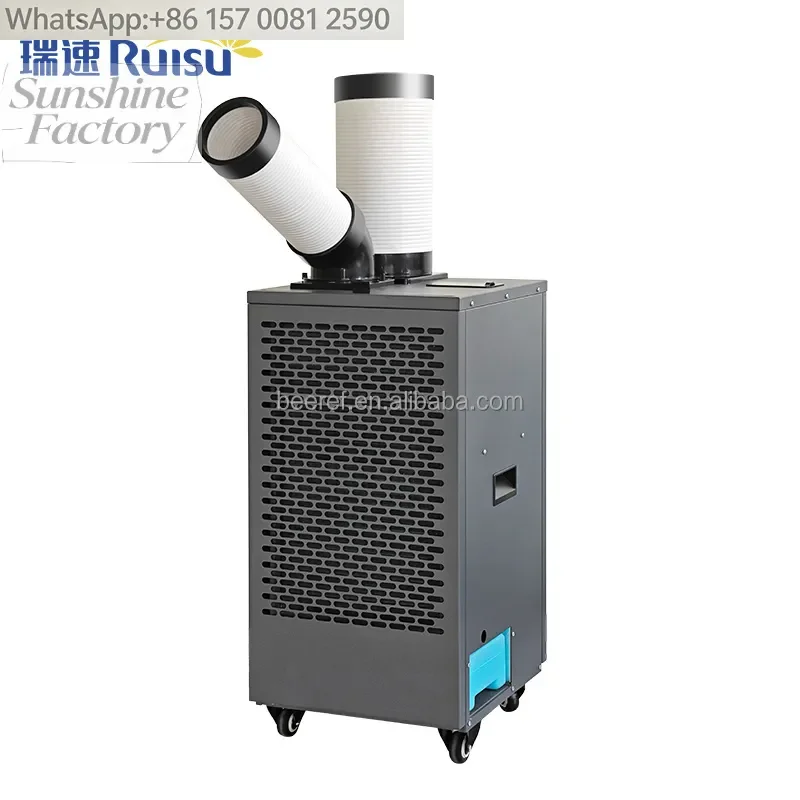High quality Factory Supply 2700W 9000BTU Industrial Portable Fast Cooling Air Conditioner Explosion Proof for Kitchen Tent